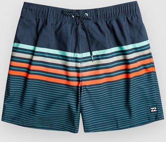 Billabong Fade 16 Lb Boardshorts blauw