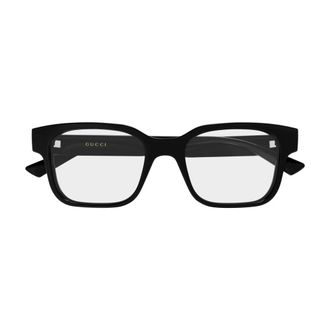 Gucci Glasses, male, Black, Size: 54 MM Eyeglasses