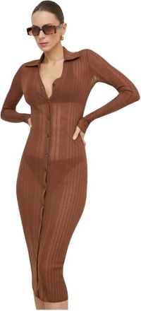 Pinko Mujer, Vestidos, Marr&oacute;n, Talla: S