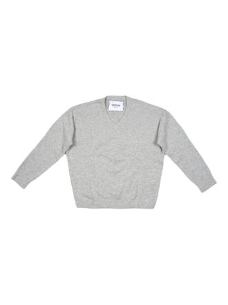 Gotha mélange-effect sweater - men - Cashmere - 2 - Grey