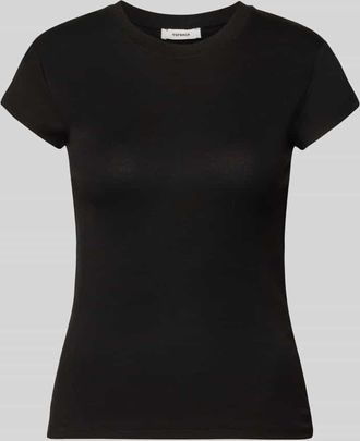Topshop T-Shirt mit Rundhalsausschnitt Modell EVERYDAY in Black, Gr&ouml;&szlig;e XS