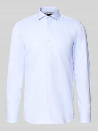 HUGO BOSS Slim Fit Businesshemd aus reiner Baumwolle Modell H-HANK-Sp-B1 in Bleu, Gr&ouml;&szlig;e 38