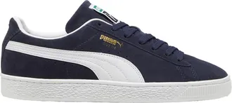 Puma Mens Suede Classic Lace Up Sneakers Shoes Casual - Blue, Blue, 6.5