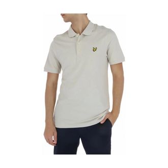 Lyle & Scott Polo Shirts, male, Beige, Size: 2XL Classic Polo Shirt Lm600