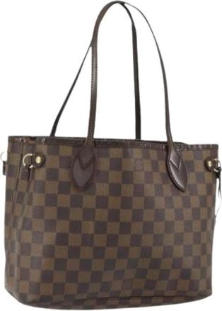 Louis Vuitton Pre-owned Tote Bags, female, Brown, Size: ONE SIZE Pre-owned Canvas Tote Bag