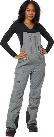 The North Face Mens The North Face Freedom Insulated Bib Heather Grey Outerwear DDR263