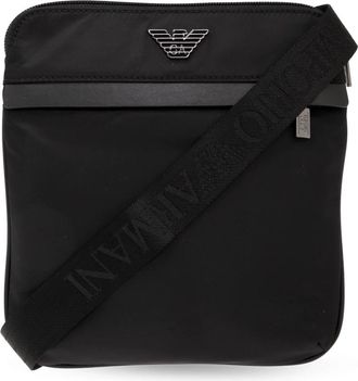 Emporio Armani Crossbodytas - Heren - Schoudertassen - Zwart - ONE Size - Tassen