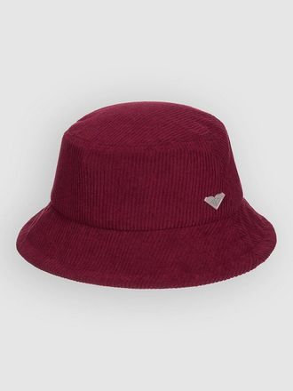 Roxy Bloom Rider Cord Hut rot