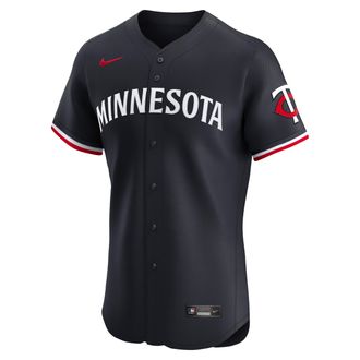 Nike Minnesota Twins Nike Mens Dri-FIT ADV MLB Elite Jersey in Blue | 9B10MTA2TIS-JSG