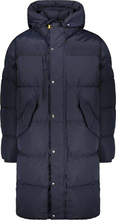 Parajumpers Lange Bear Capuchonparka - Heren - Dons jassen - Blauw - L - Polyester - Jassen
