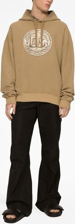 Dolce & Gabbana Mens Cotton Trousers - Black - Size EU 48 (Mens)