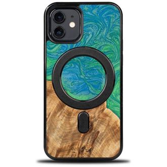 OEM Funda Bewood Unique Para Iphone 12/12 Pro - Neones - Tokio Con Magsafe