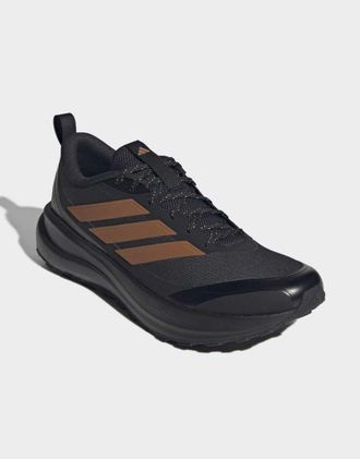 adidas Runfalcon 6 atr - Scarpe nero core/oro termico