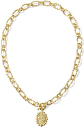 Kendra Scott Abuelita Pendant Necklace in Gold Metal at Nordstrom