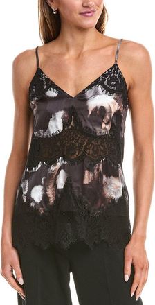 AllSaints Allsaints Ophelia Mars Silk-Blend Top