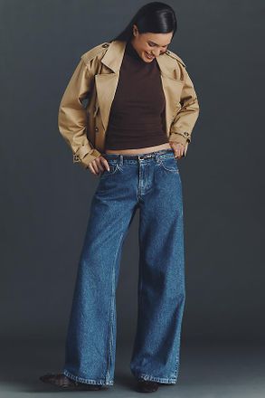 Reformation Cary Low-Rise Wide-Leg Jeans