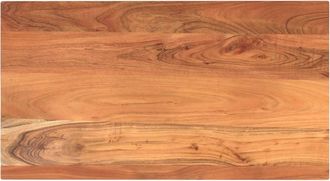 vidaXL Piano Tavolo 120x60x2,5 Cm Rettangolare Legno Massello Acacia Vidaxl