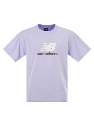 New Balance Baumwoll-T-Shirt mit Logo