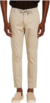 Mason's Milano Jogger Travel - Heren - Chinos - Beige - L - Katoen - Broeken