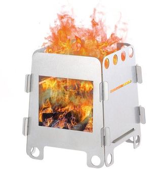 OEM Esta Estufa Port&aacute;til Y Plegable Para Exteriores Est&aacute; Fabricada En Acero Inoxidable Y Es Adecuada Para Cocinar Al Aire Libre