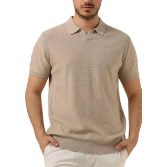 Dstrezzed Dstrezzed, Tops, Heren, Beige, XL, Katoen, Mercury Short Sleeve Polo