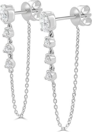 Sabrina Designs 14K 0.70 Ct. Tw. Diamond Dangle Earrings