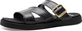 Sanuk Cove Slide Womens Sandals Black : 10 B - Medium, Synthetic
