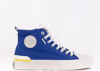 Palladium Womens Palla Ace Chukka Organic Sneakers In Retro Blue