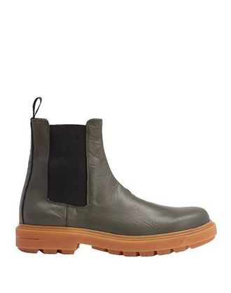 8 by YOOX RUBBER LEATHER CHELSEA BOOT