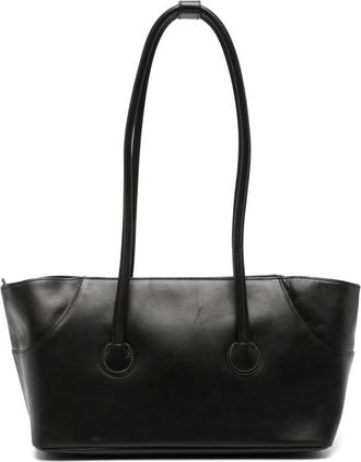 Margesherwood Zip-top Leather Shoulder Bag