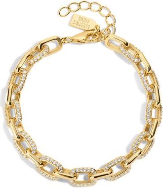 Electric Picks Headliner Link Chain Bracelet in Yellow Gold at Nordstrom