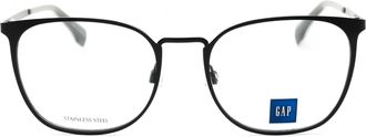 GAP VGP007 Metal Round Eyeglasses - Black