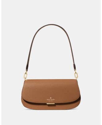 Kate Spade New York Womens Quinn Shoulder Bag - Brown - One Size