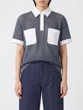 Fendi Polo in cotone alluncinetto