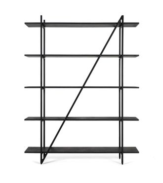 Giner&Colomer Estanter&iacute;a con estructura met&aacute;lica y 5 baldas 140 cm largo