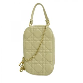 Dior Beige Leather Pouch (Pre-Owned)