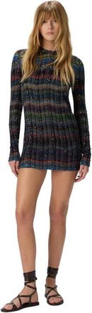 Missoni Crew Neck Sweater With Wave Pattern in Multicoloured at Nordstrom, Size 42 It