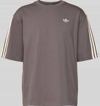 adidas Originals T-Shirt mit Label-Stitching in Hazel, Gr&ouml;&szlig;e XL