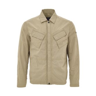 Paul & Shark Light Jackets, male, Beige, M, Giubbino Overshirt