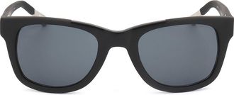 Linda Farrow KRIS VAN ASSCHE KVA37 C1 Mens Sunglasses Black Size 50