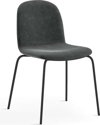 AM.PM Stoel in fluweel Tibby