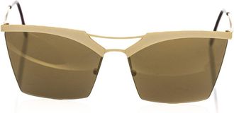 Frankie Morello Womens Fr22088 Model Sunglasses - Sage Green Metal - One Size
