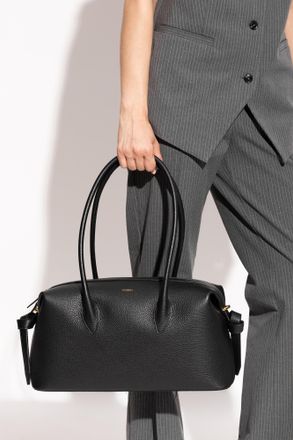 Yuzefi Shoulder Bag Brioche Duffle, Womens, Black