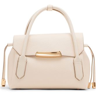 Anne Klein Small Satchel Bag in Pearl at Nordstrom Rack