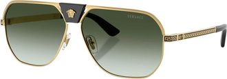 Versace Ve 2294 Zonnebrillen - unisex - Zonnebrillen - Geel - 61 MM - Accessoires