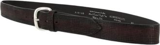 Alberto Luti Riemen - Heren - Riemen - Bruin - 105 CM - Leer - Accessoires