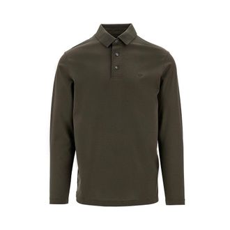 Emporio Armani Jersey polo shirt with logo Man S
