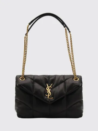 Saint Laurent Borsa Puffer Small Saint Laurent in nappa trapuntata chevron