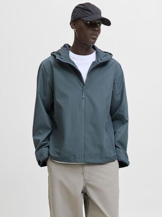 Jack & Jones Outdoorjacke JACK & JONES JJEFLYNN FUNCTIONAL JACKET NOOS, Herren, Gr. XXL, grau (stormy weather), Web, Obermaterial: 100% Polyester, unifarben, regul