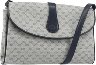 Gucci Pre-owned Cross Body Bags, female, Blue, Size: ONE SIZE Pre-owned Plastic Cross Body Bag